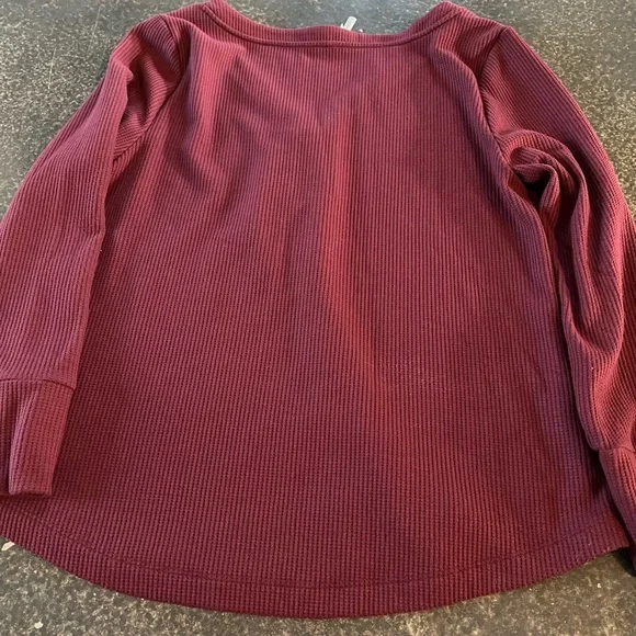 SOMA (2 Pieces) Cozy Waffle Knit Long Sleeve Shirt & Pants Loungewear Size XL - Picture 8 of 11